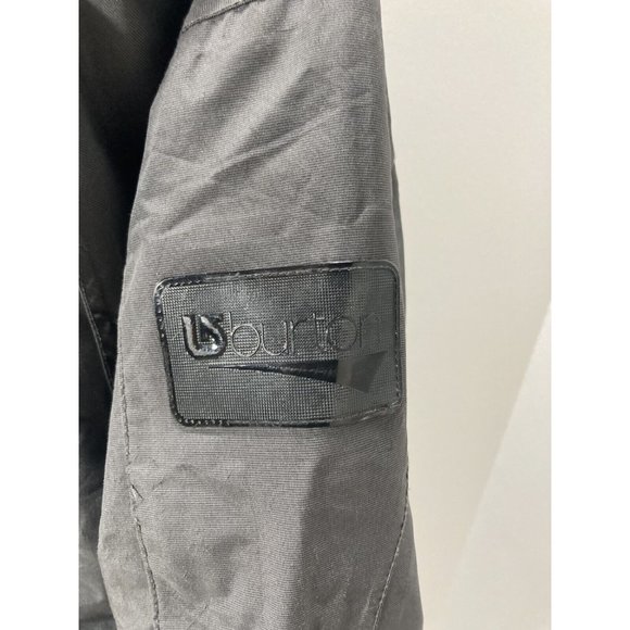 Burton Snowboard Jacket Ski Zip Up Soft Shell Hooded Jacket Grey Women’s Medium - Picture 7 of 7